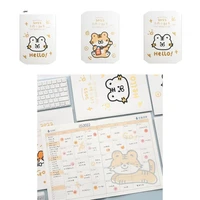 notebook popular paper no ink bleeding 2022 calendar tiger year daily planner for home daily planner notebook
