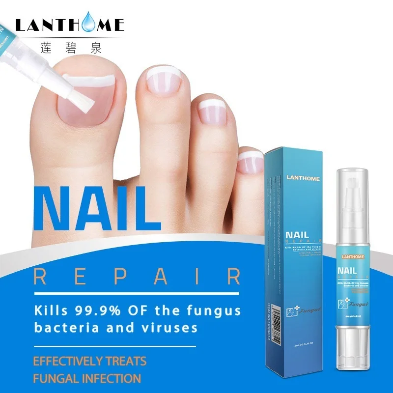 

LANTHOME Nail Pen Care Repair Liquid Faster Sterilization Effective Against Fungus Nall Kill Bacteria Restore Nail Regeneration