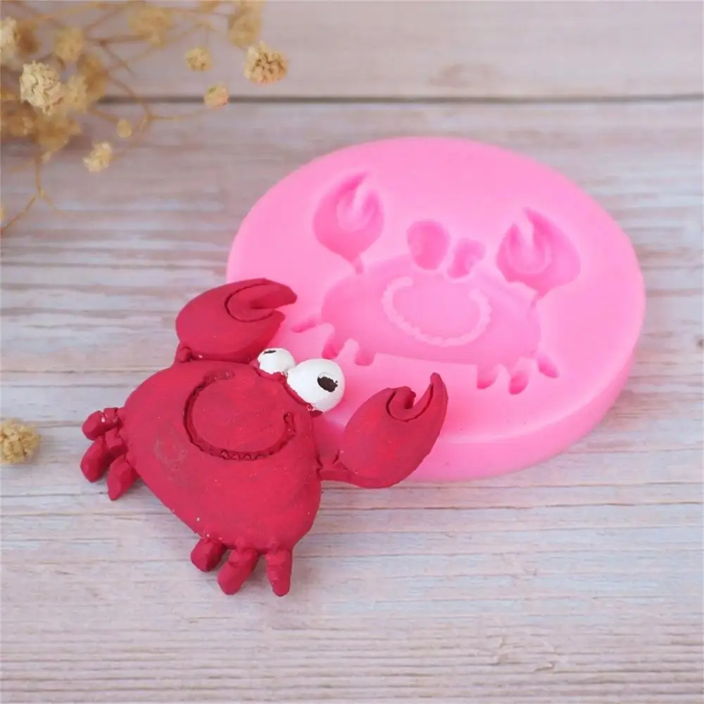 Силиконовая форма в виде краба морских животных морского океана милая фруктовая