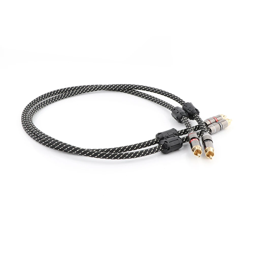 Hi fi стерео пара RCA кабель высокопроизводительный Премиум Fi аудио 2rca к