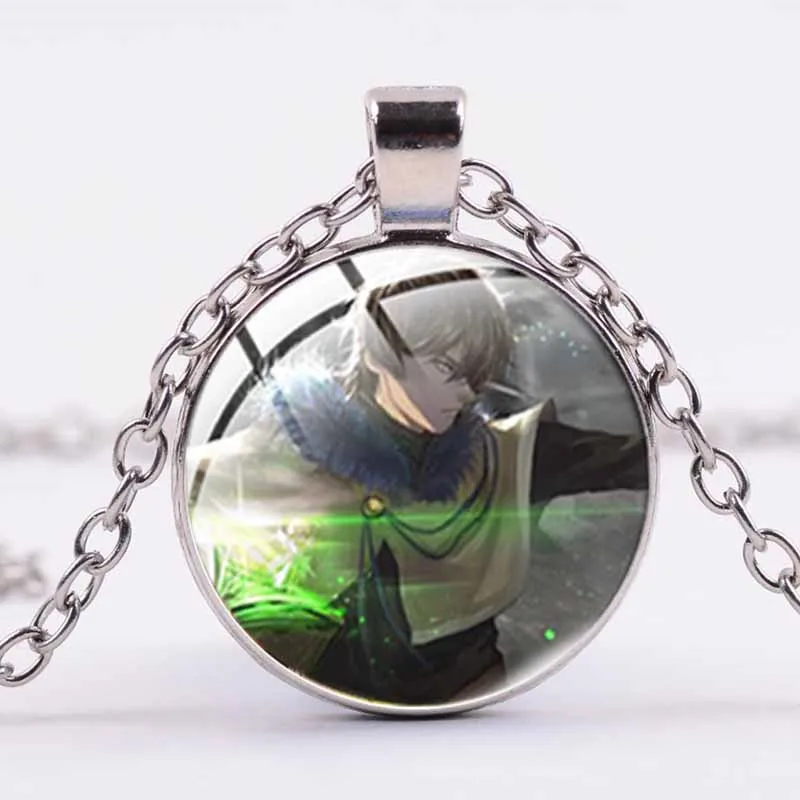 Ожерелье с подвеской в виде черного клевера из японского аниме цепочка-чокер со