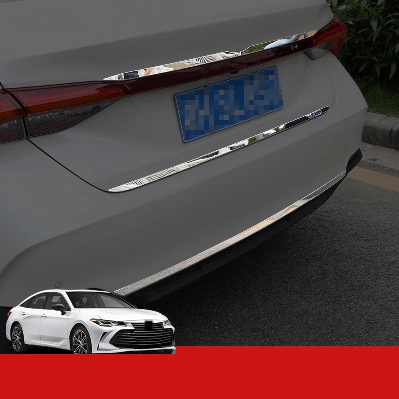 Lsrtw2017 нержавеющая сталь автомобиля хвост заднего бампера планки для toyota avalon 2019 2020