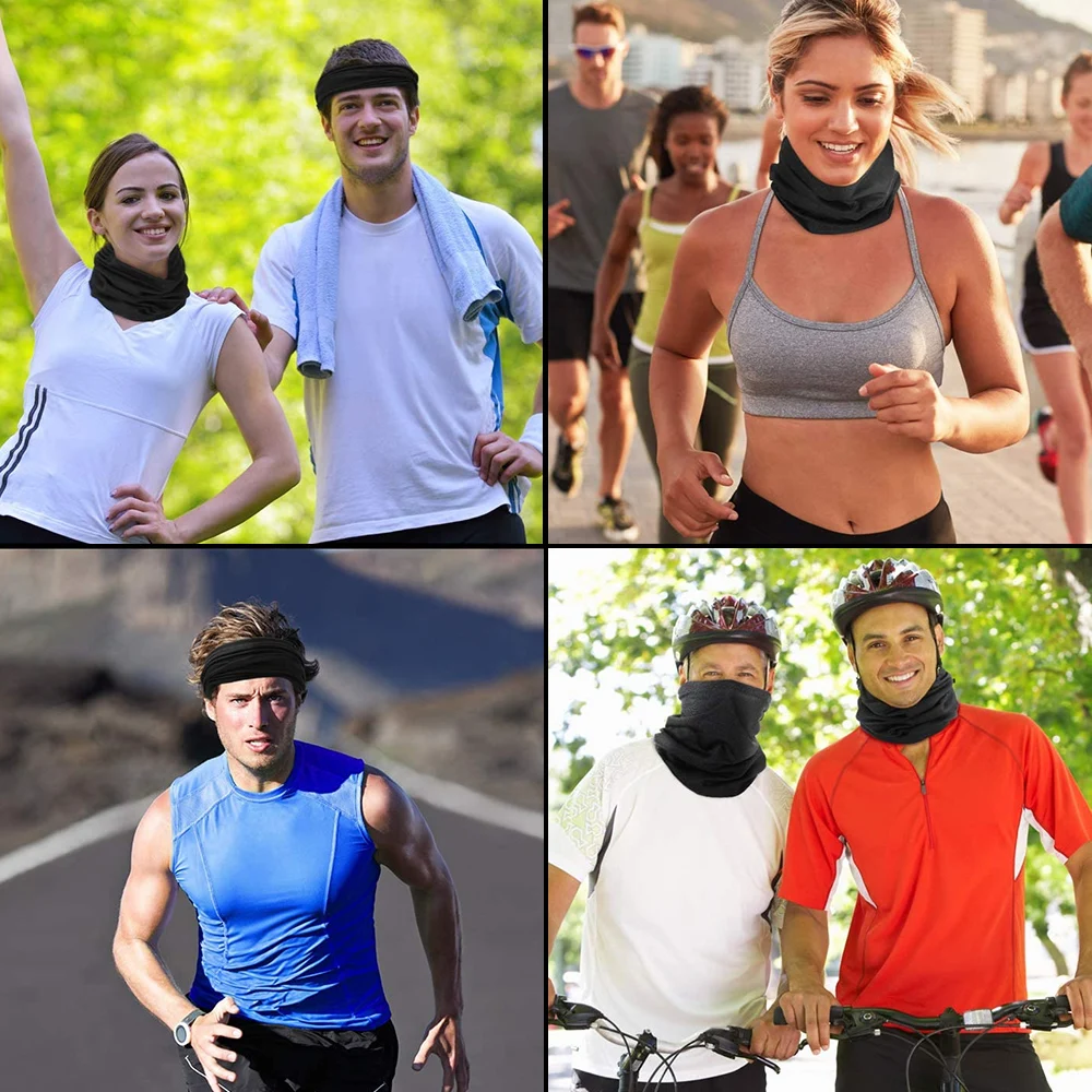 Уличная спортивная бандана трубчатый шарф для велоспорта пешего туризма езды на