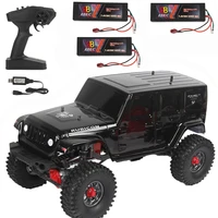 rtr metal chassis 4wd rc car for axial scx10 90046 110 rc crawler