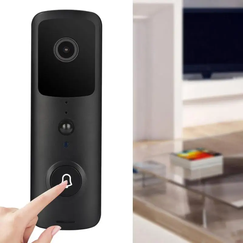 

Видеодомофон Smart Tuya, 1080P, HD, Wi-Fi, беспроводной, с датчиком движения