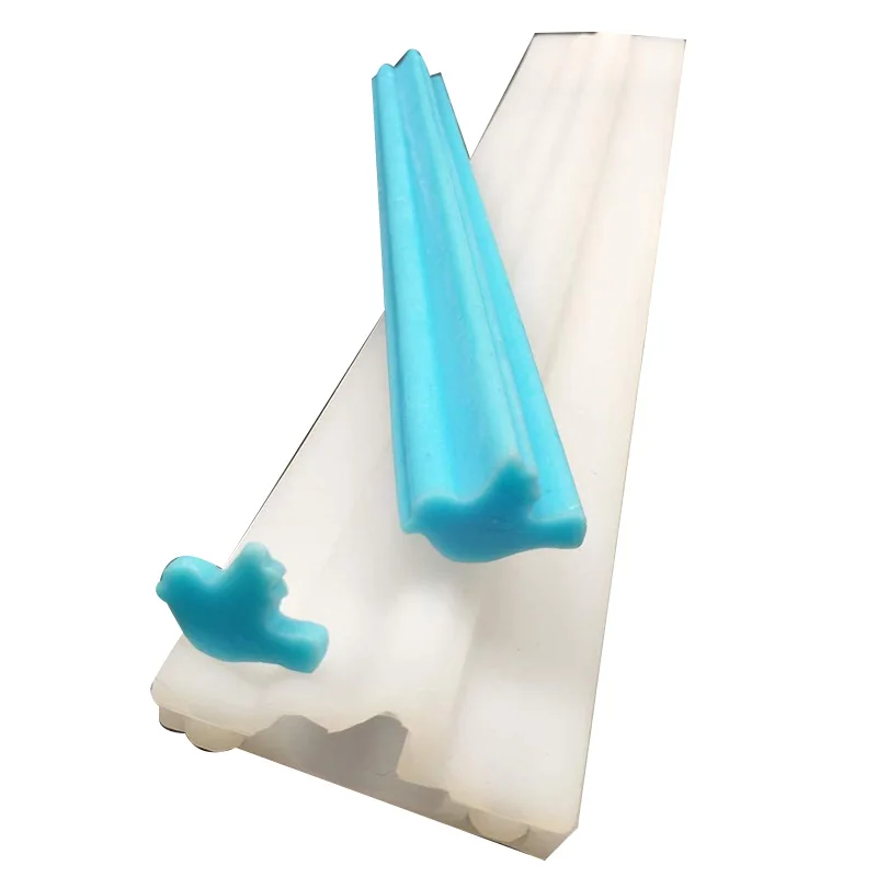 

Bird Shaped Tube Column Silicone Soap Candle Mold Embed Soap Making Supplies Silicone Mold for Soap