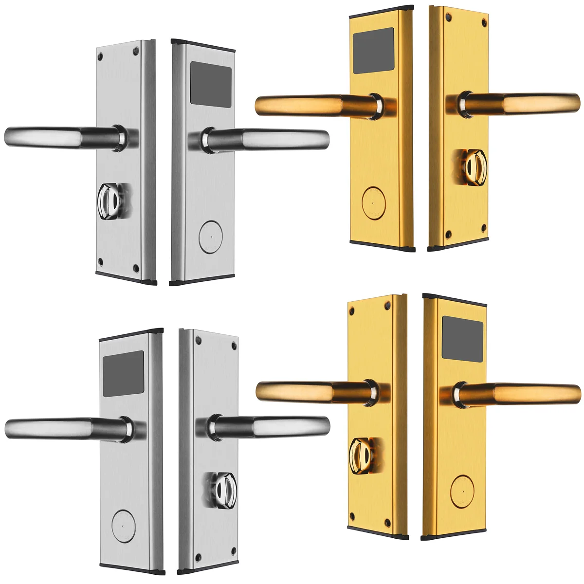 Safurance Digital Card Lock Security Stainless Steel Intelligent RFID Key Unlock Hotel Door System Locks | Безопасность и защита