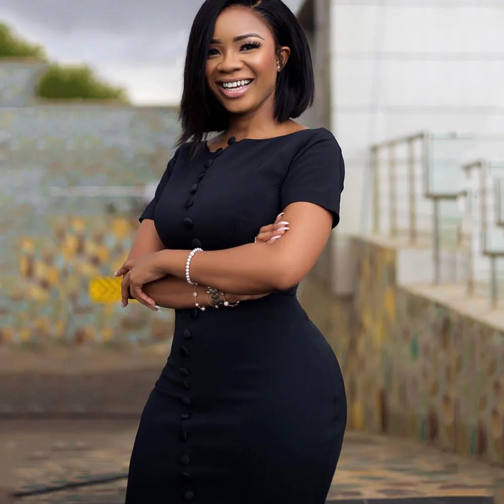 Женское черное облегающее платье элегантное для коктейльной вечеринки Клубное