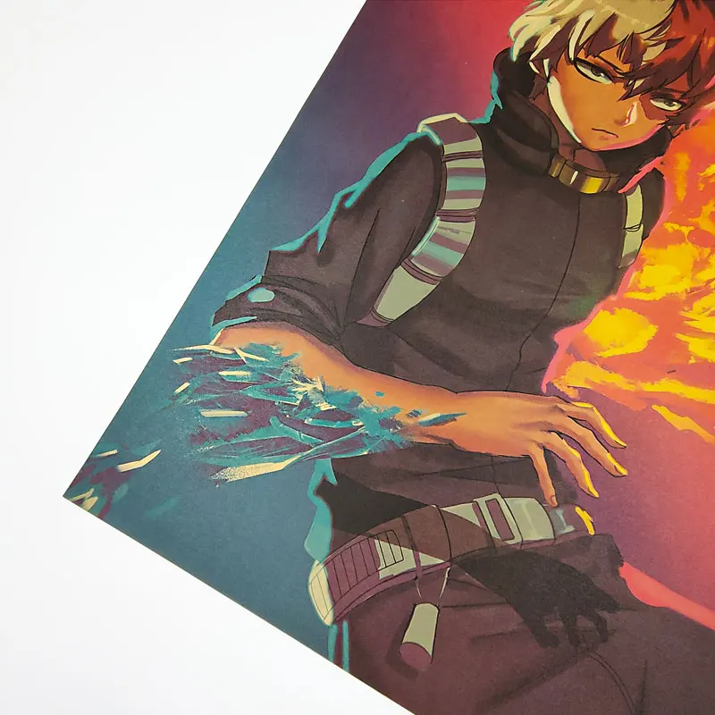 AIMEER Классический Аниме лед и огни двойное небо боевое искусство Ретро Крафтовая