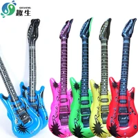 95cm inflatable guitar pvc stage props children s simulation inflatable musical instrument explosion inflatable toys