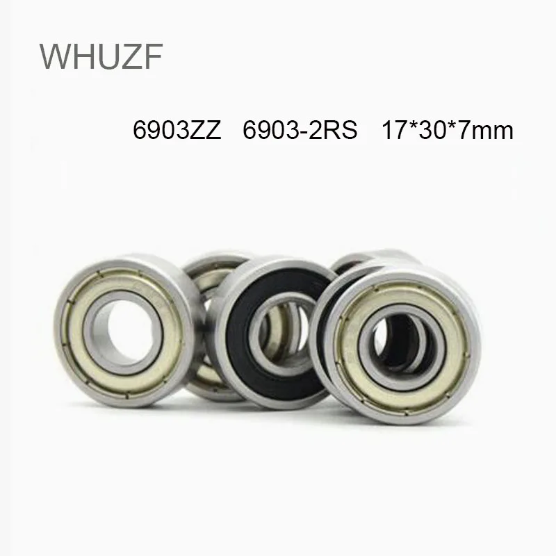 WHUZF 2/4 шт. 6903-2RS 6903ZZ подшипник с тонким сечением 6903 2Z шарикоподшипник 6903RS 17*30*7 мм
