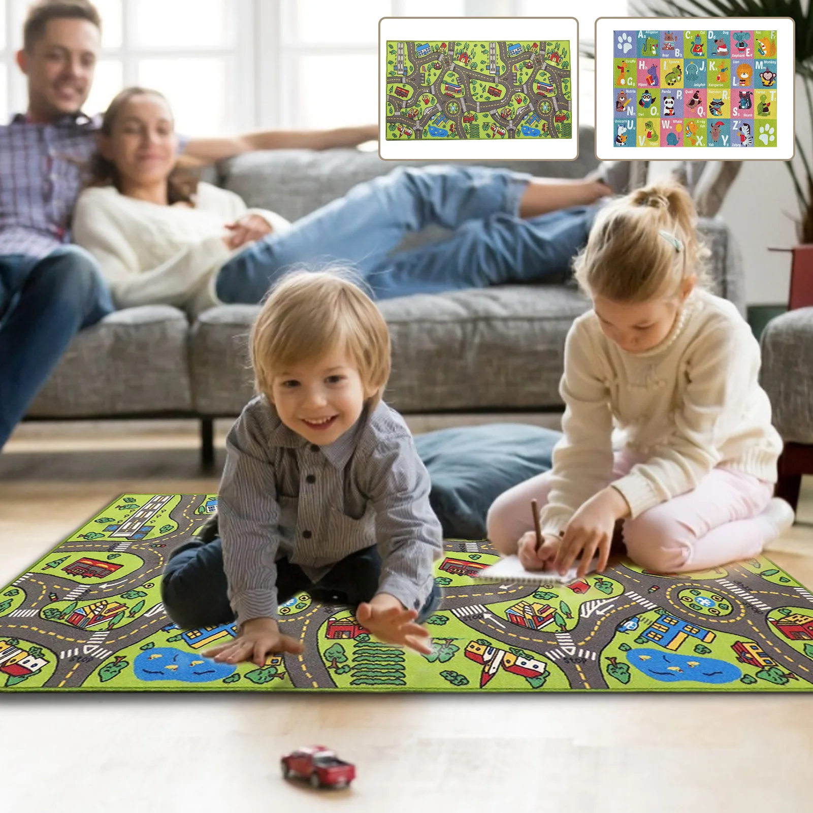 

Baby Play Mat Crawling mat Double-sided Waterproof Carpet Puzzle pattern Children Developing Mat