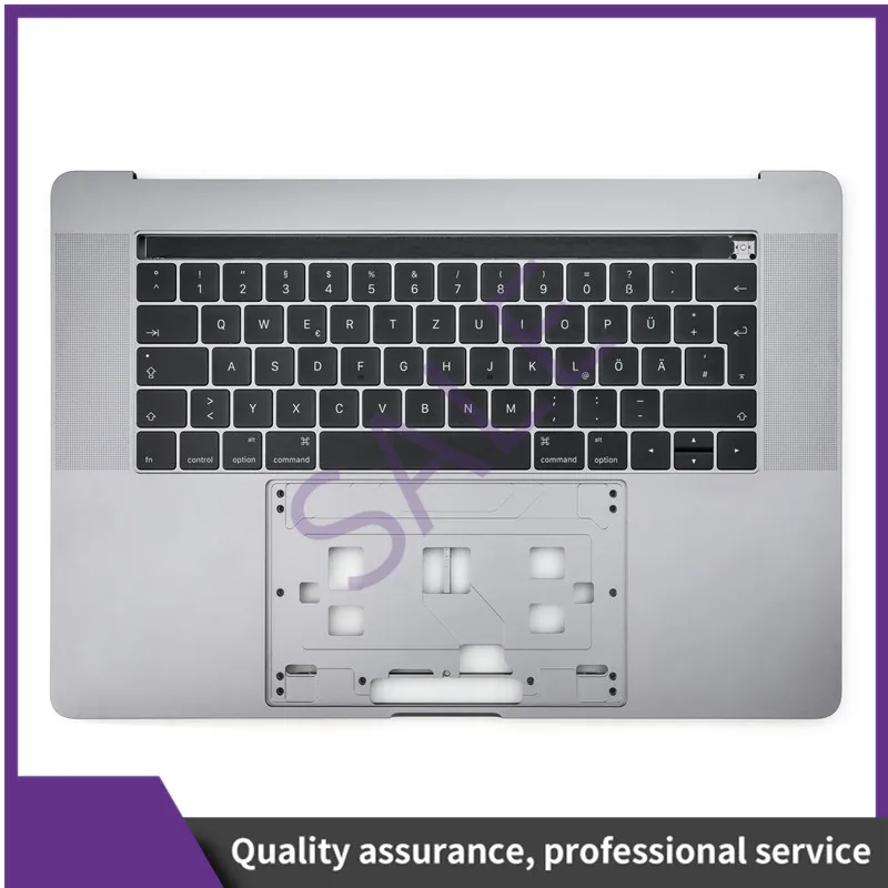 Клавиатура США Великобритания испанская Германия с topcase год для Macbook Pro 15 ''retina A1707 клавиатура топ чехол серый/серебристый