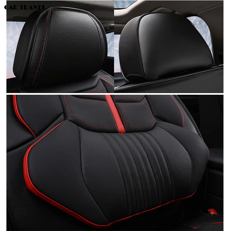 Спереди и сзади кожаные автомобильные чехлы на сиденья машины для Mercedes Benz w124 w245