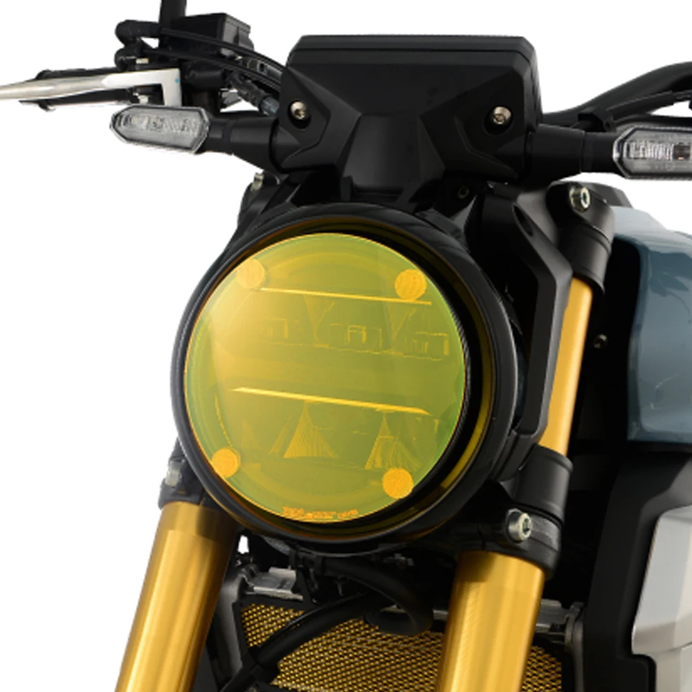 Защитная крышка для мотоциклетной фары объектив HONDA CB125R CB150R CB250R CB300R|Накладки и