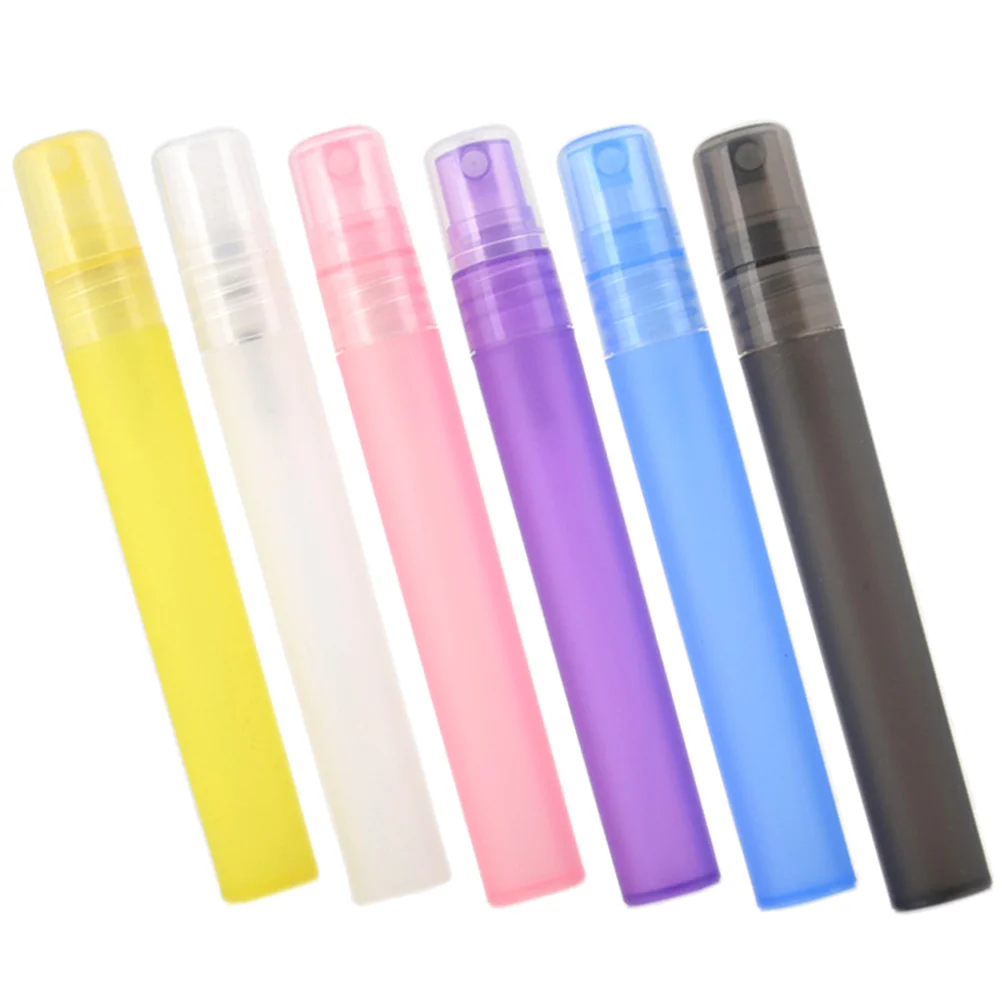 

24pcs Mini Empty Perfume Atomizer Clear Plastic Spray Bottles Refillable Liquid Sprayer (Mixed Colors, 10ml)