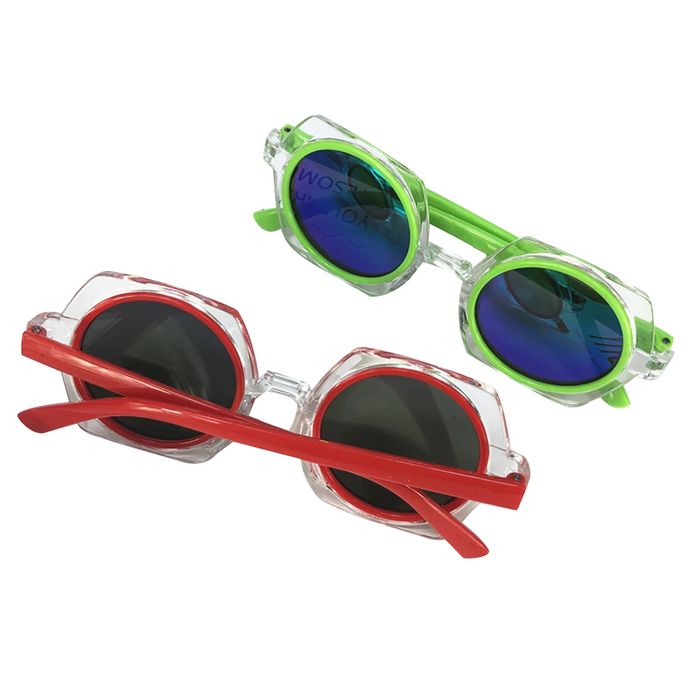 Детские Винтажные Солнцезащитные очки UV400 в стиле ретро брендовые дизайнерские