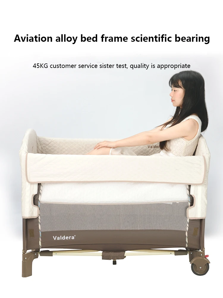 Складная Многофункциональная детская кровать и для новорожденных с