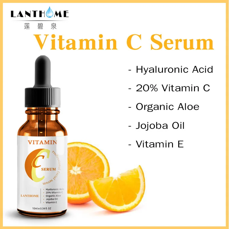Отбеливающая антиоксидантная сыворотка с витамином C VC Калифорния для удаления