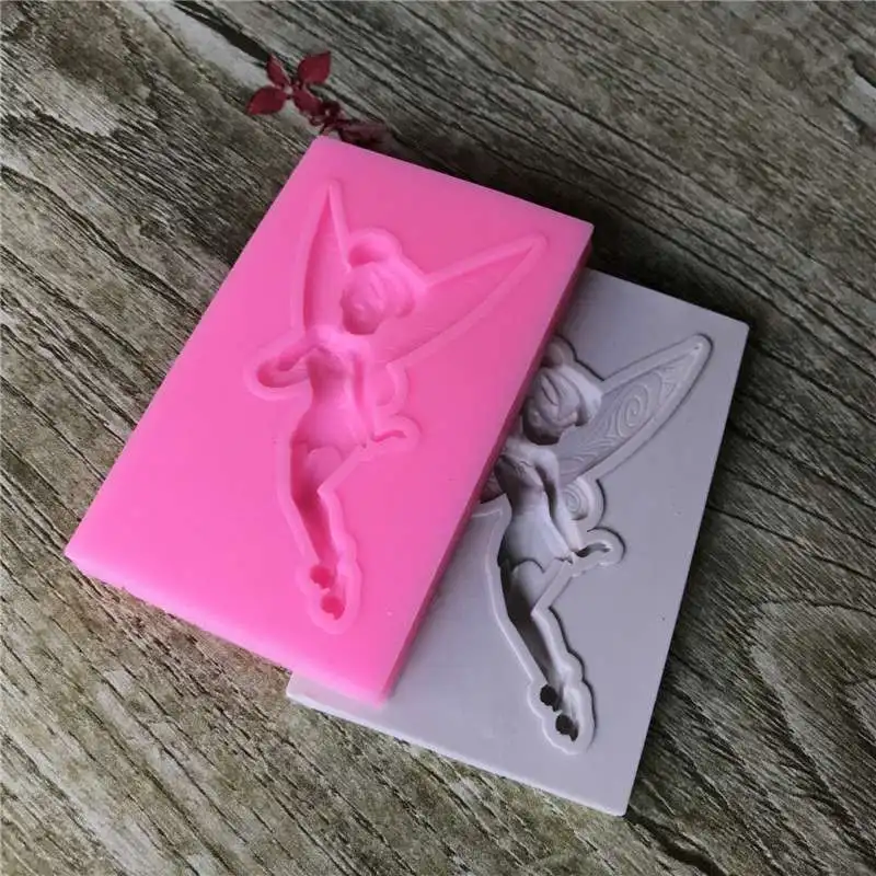 Fairy Baking Mold Craft Mould Silicone Chocolate Candy Fondant Cake Decoration mold | Дом и сад
