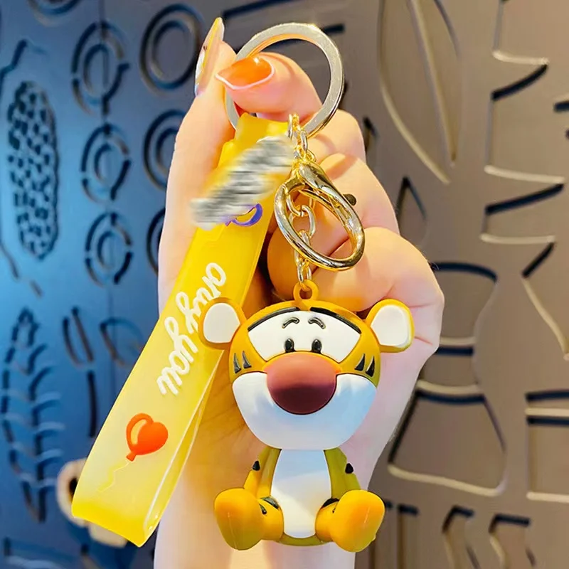 

Брелок для ключей с изображением года тигра кукла-Тигр мужская сумка Автомобильная креативная искусственная подвеска