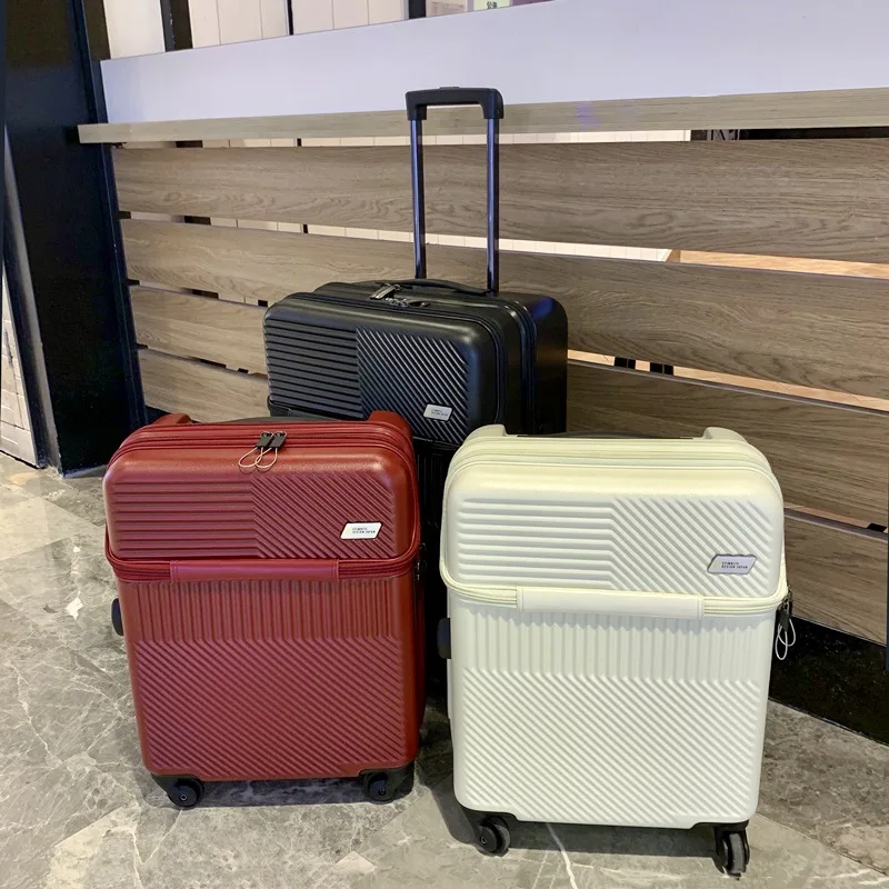 Новинка модный чемодан на колесиках Letrend дорожная сумка с алюминиевой рамой