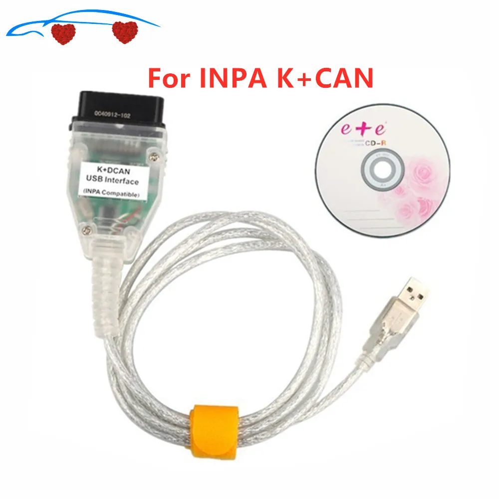 Для INPA K + может с FT232RL чип для B M W DCAN USB Интерфейс кабель диагностический
