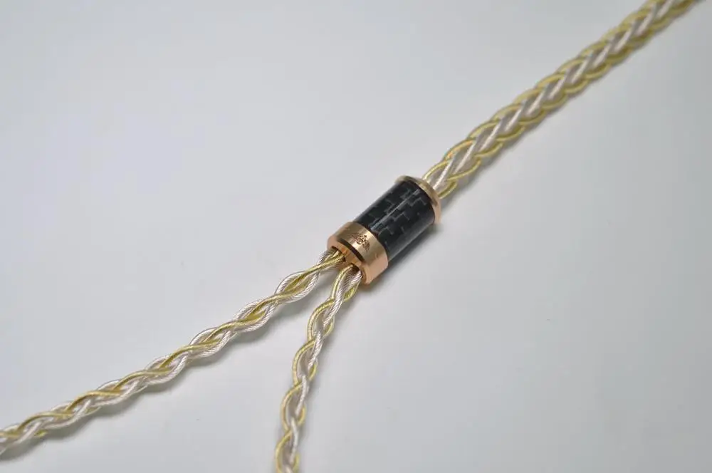 Позолоченный палладий + посеребренный обновленный кабель для гарнитуры OCC 0 78 мм