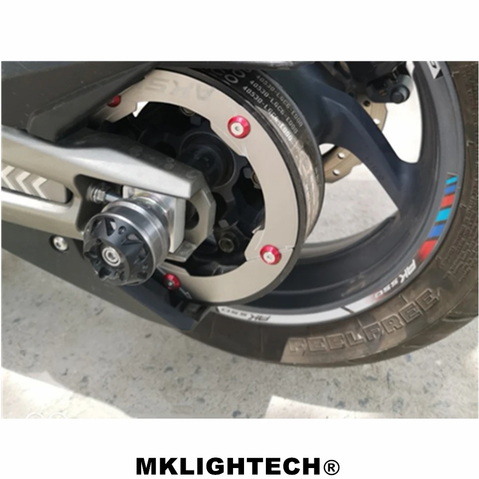 Mklighttech CNC Модифицированная Передняя и задняя вилка для мотоцикла, осевые ползунки, Защитная крышка для DUCATI Multistrada 620 2003-2006