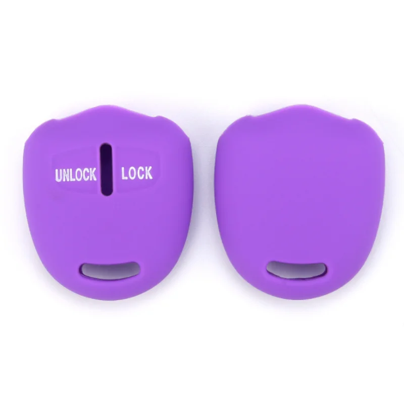 Чехол для ключа с 2 кнопками силиконовый защитный чехол от автомобиля