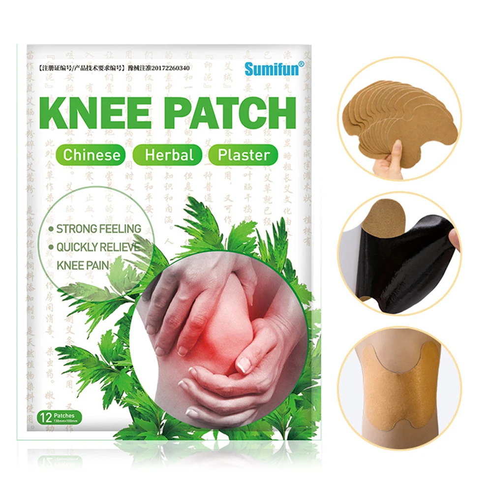

36PCS Knee Plaster Sticker Swelling Wormwood Extract Sore Joint Ache Pain Relieving Paster Body Rheumatoid Arthritis Patch