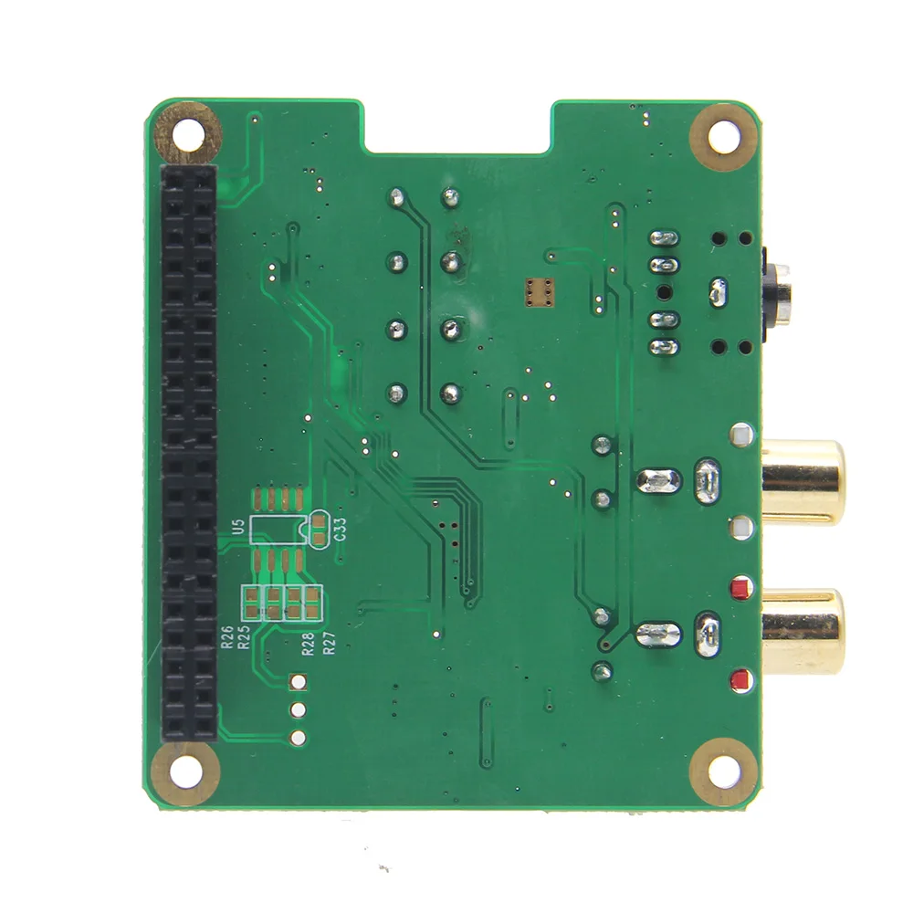 Raspberry Pi 4 Модель B PCM5122 Hi Fi аудио ЦАП Плата расширения с акриловый чехол|Аксессуары