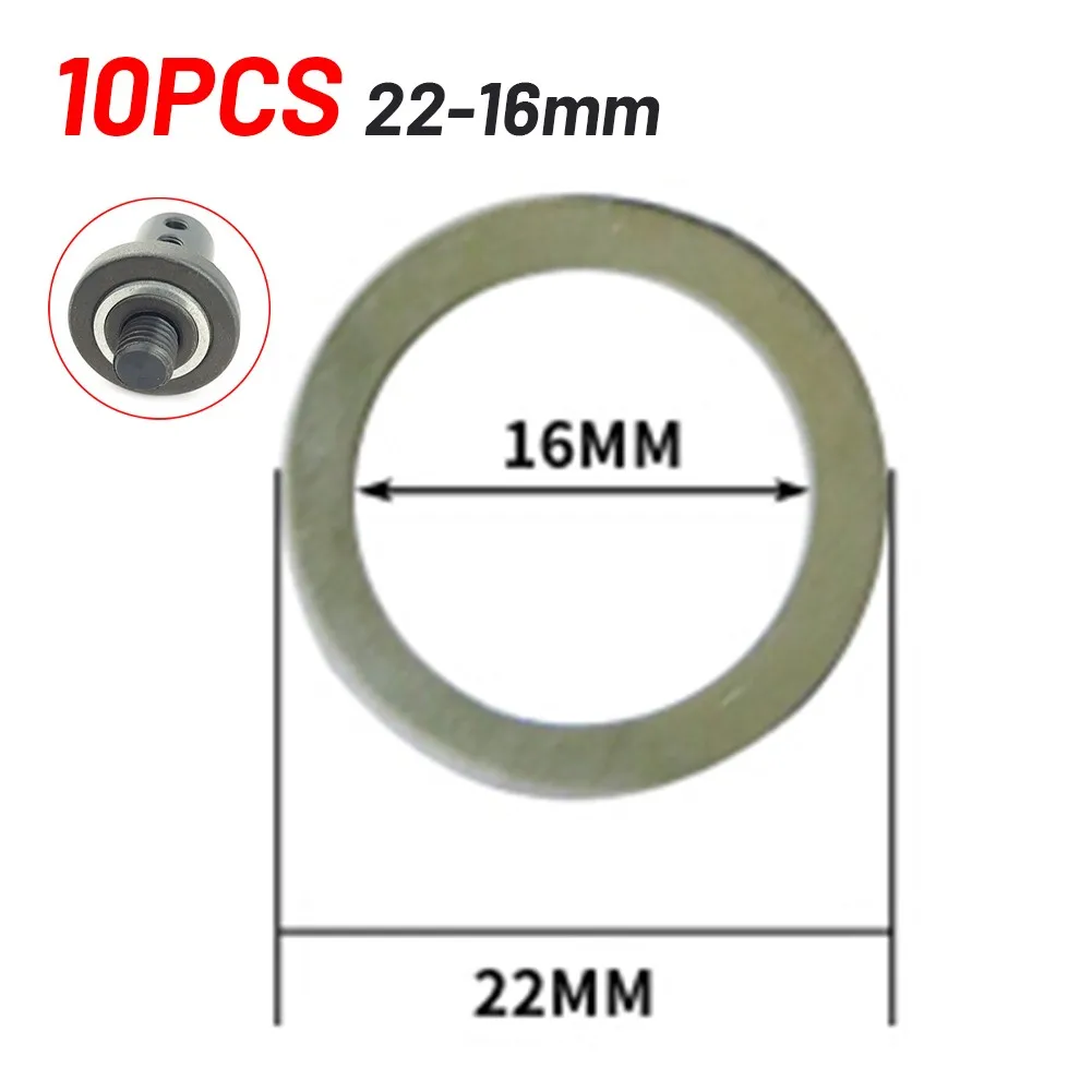 10 Pcs Saw Cutting Washer Inner Hole Adapter Ring Blade Aper