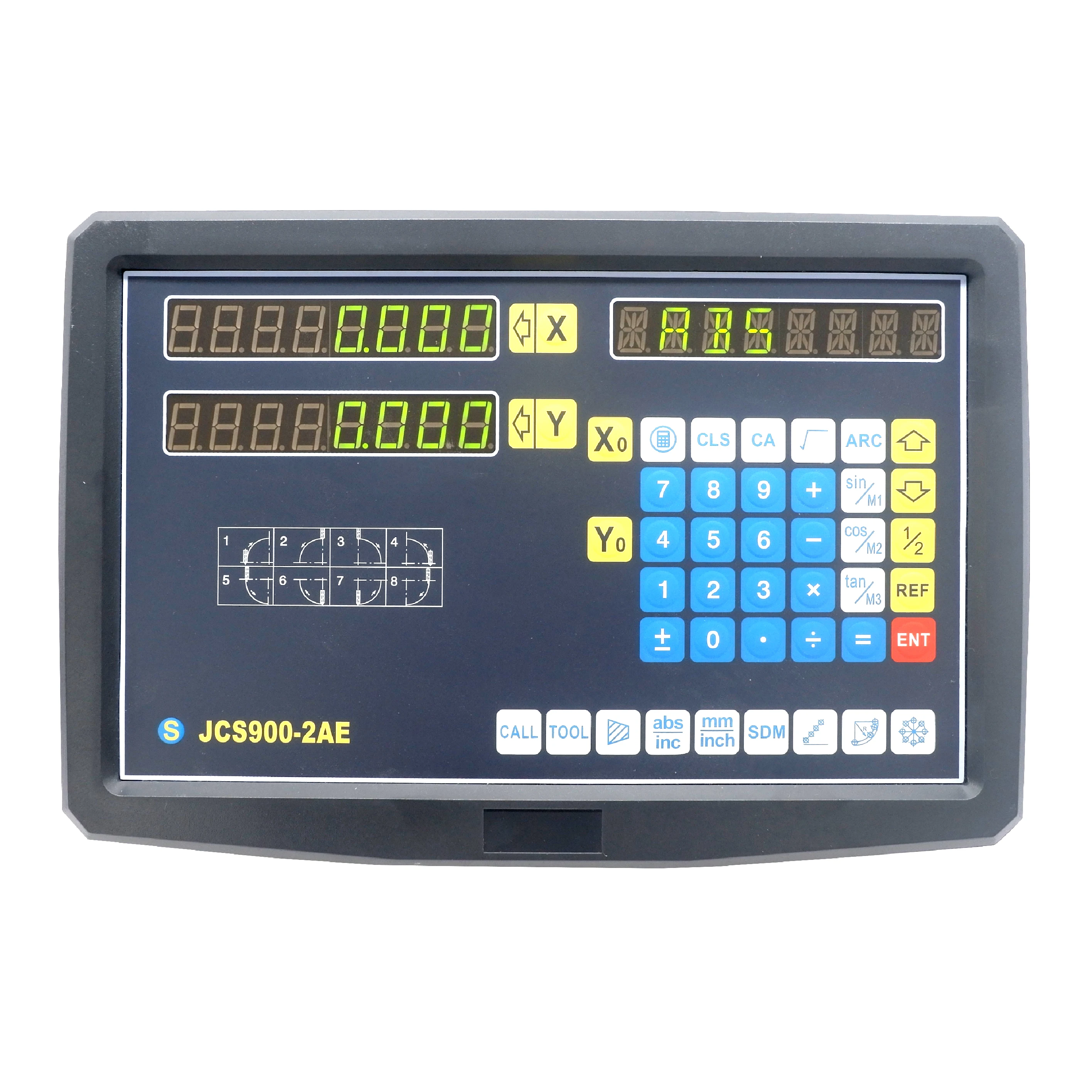 Φ AC110V 220V 2 Axis цифровое считывание два оси TTL считывание| |