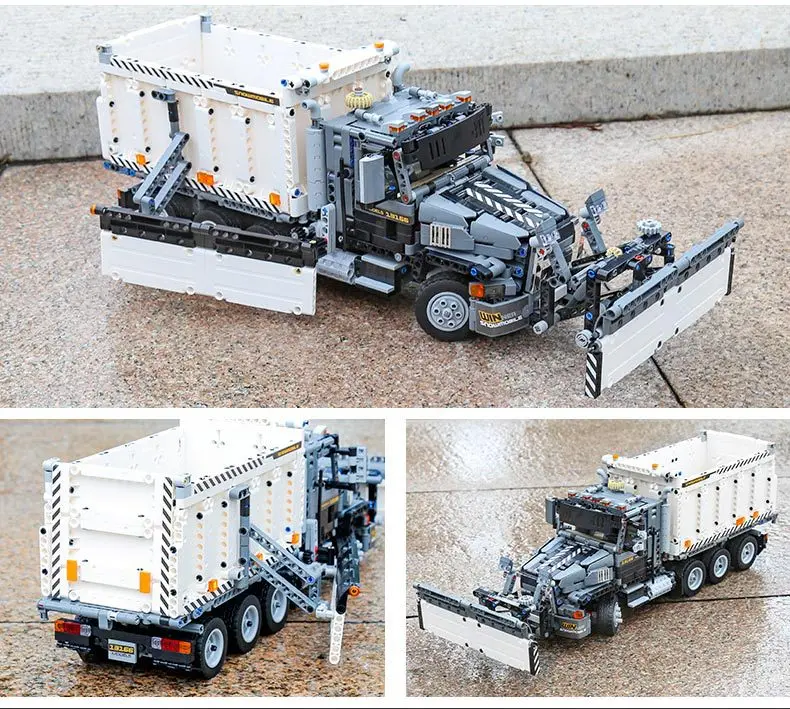 

MOULD KING MOC High-Tech The Snowplow Truck Model Kid Educational DIY Toys Building Blocks Model Set Festive Gifts