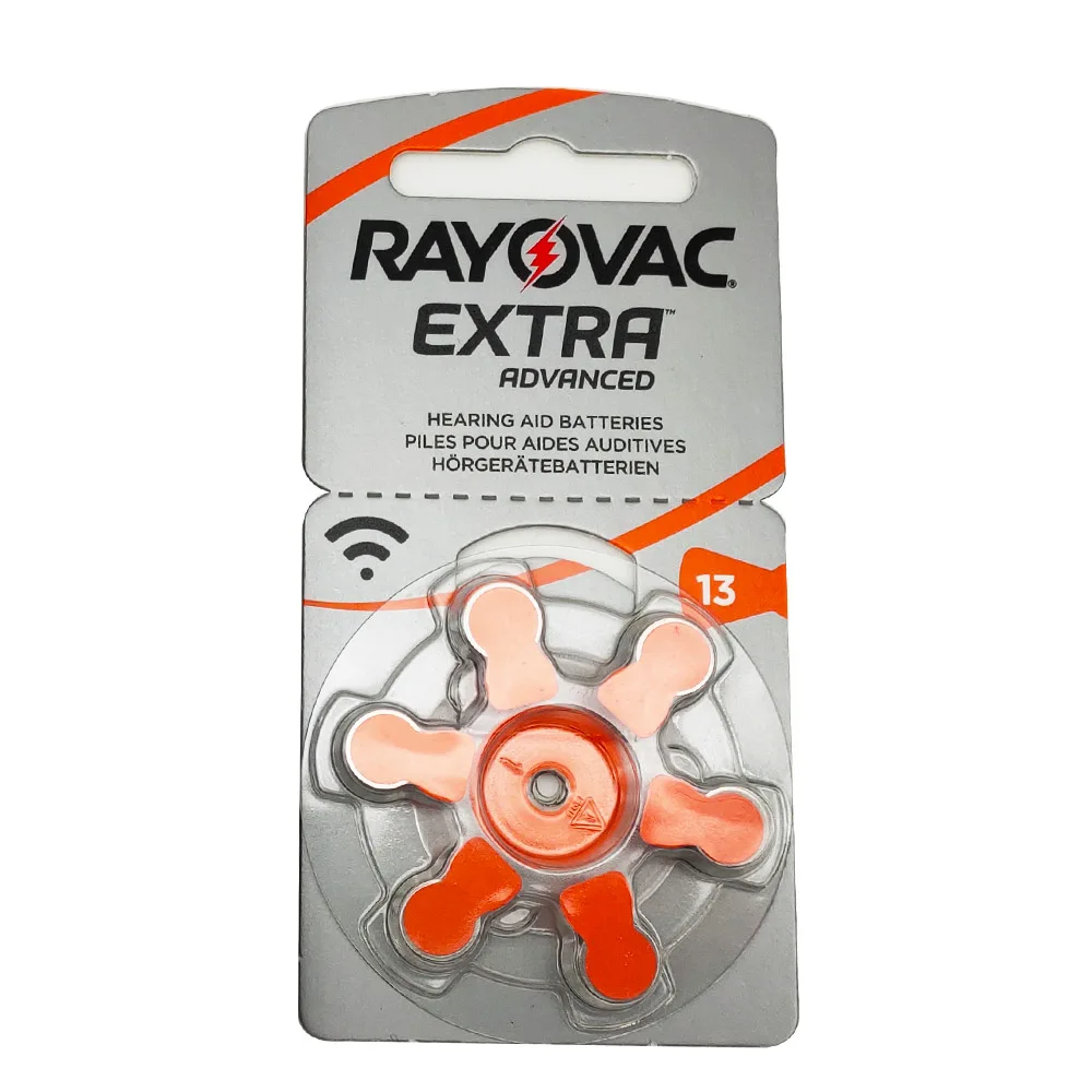 60 шт. батарейки для слухового аппарата Rayovac A13 13A 13 P13 PR48|Уход за ушами| |