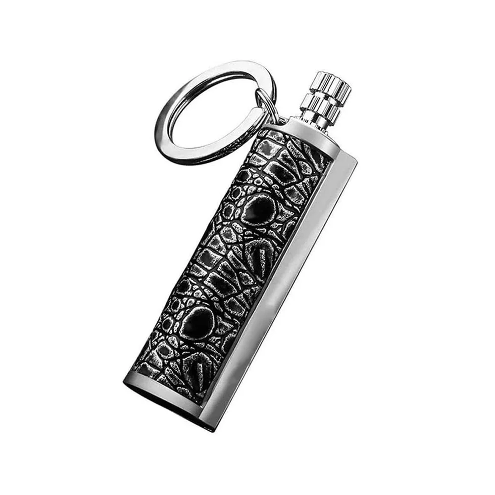 Новинка портативная Зажигалка в бутылке брелок с хлопковым сердечником