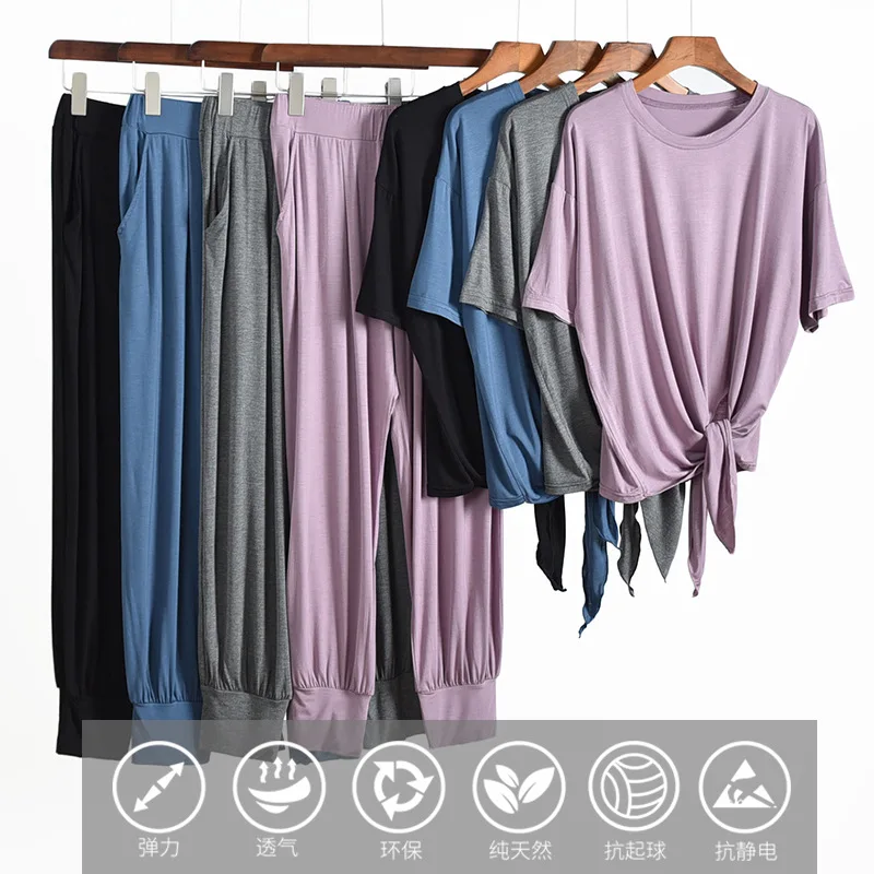 Пижама женская из вискозы двух предметов на весну и лето | Женская одежда