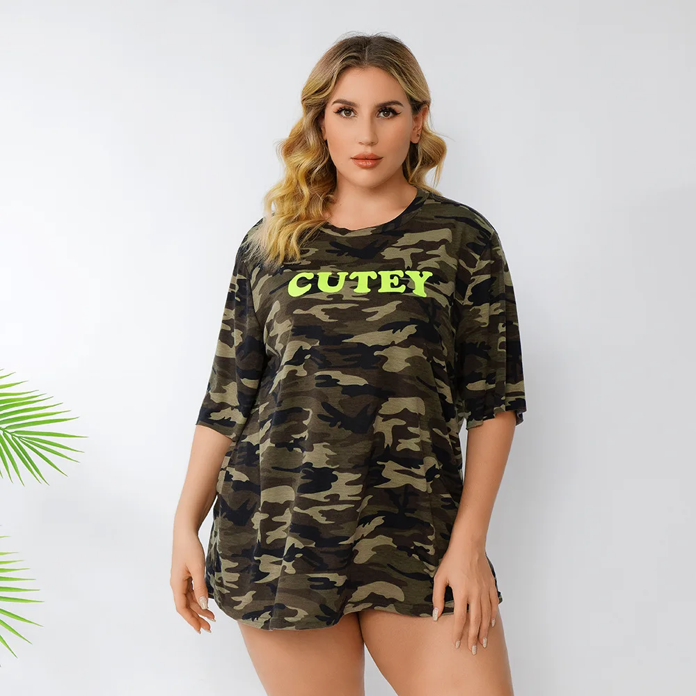 4XL 5XL размера плюс футболка 2021 модные женские туфли для вечеринок с круглым