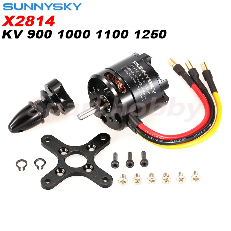 оригинальный sunnysky x2814 900kv 1000kv 1100kv 1250kv безще