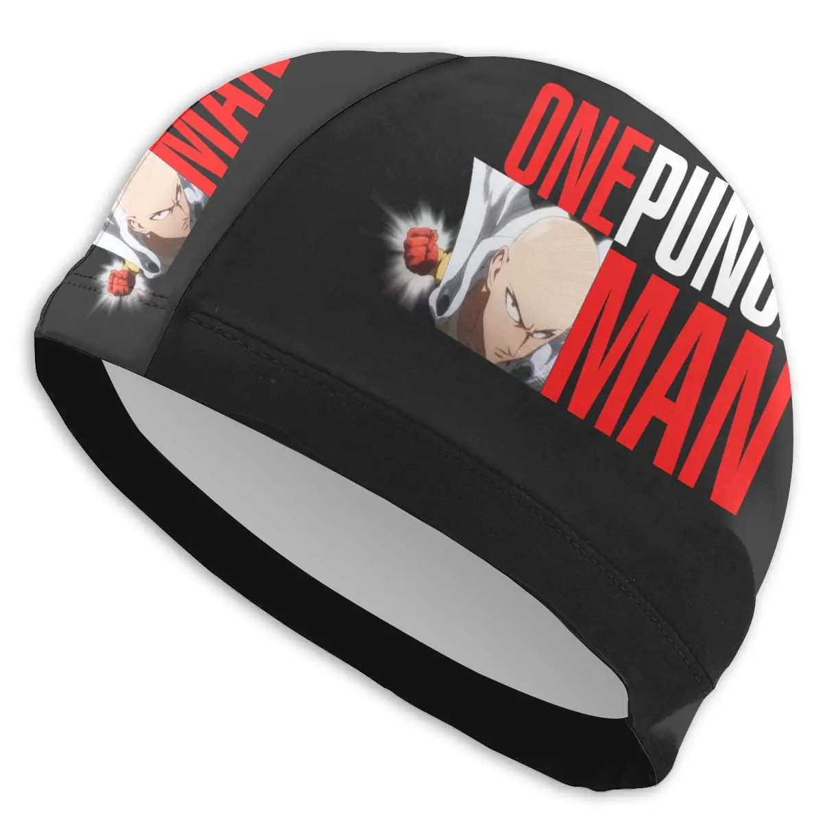 

Swimming Caps Men Women Long Hair Waterproof Swim Pool Cap Ear Protect Large ONE PUNCH-MAN Sports swimming cap
