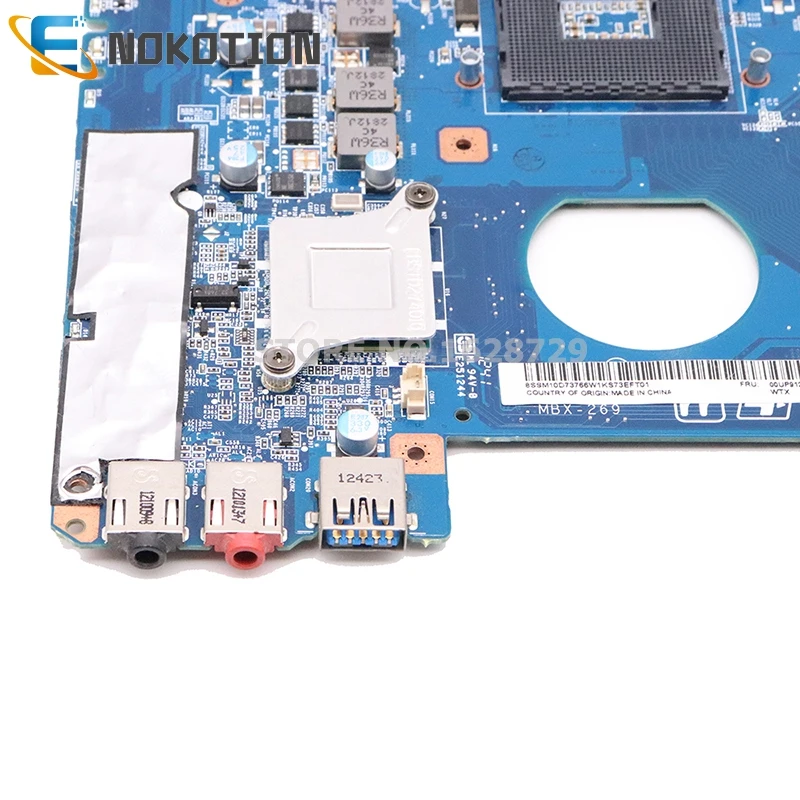NOKOTION материнская плата для ноутбука sony vaio SVE15 SVE151 SVE15112FXS MBX-269 DA0HK5MB6F0 A1876097A A1892852A HM76 DDR3 основная плата
