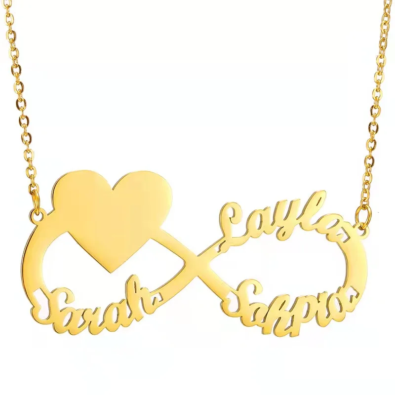 

Ожерелье с именем на заказ из нержавеющей стали