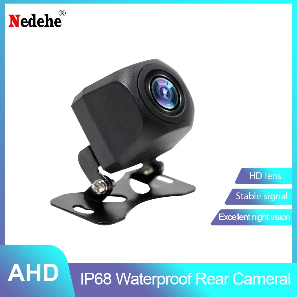 

Nedehe 1080P AHD Rear View Back Up Reverse Camera Fisheye 170 Degree HD Starlight Night Vision Vehicle Parking Assistance Cam