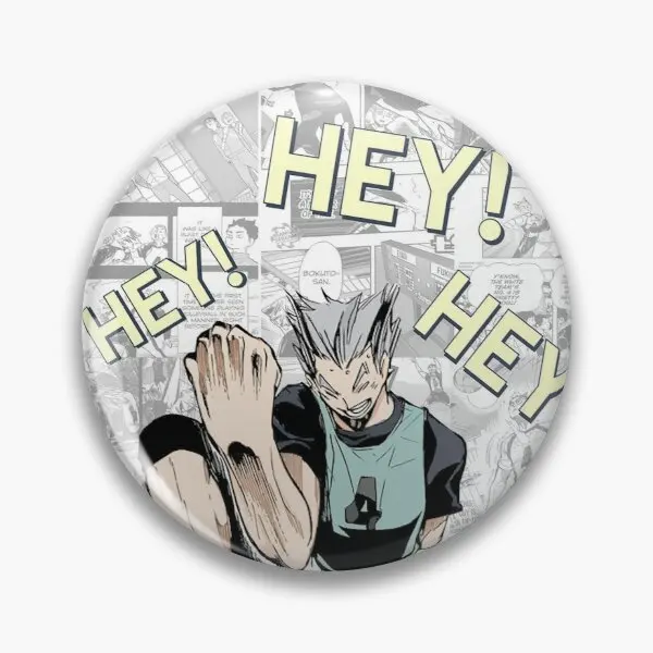 

Настраиваемая мягкая булавка для пуговиц Bokuto Haikyu, украшение для влюбленных, ювелирная брошь, смешной подарок для одежды, милый металлически...