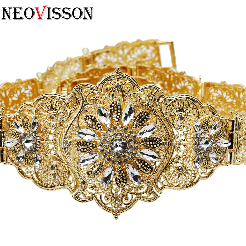 Женский поясной ремень NEOVISSON в этническом русском стиле для свадьбы ювелирное