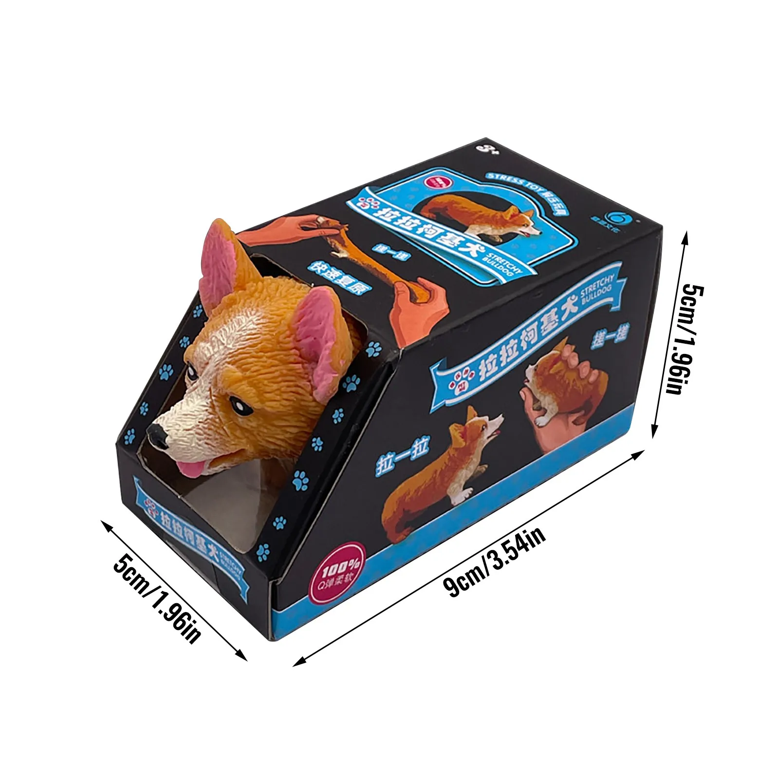 

Fidget Sensory Stress Stretch Animal Toys 2021 Cute Corgi Decompression Toys For Children Adults Teens Kids Autism Stress Relief