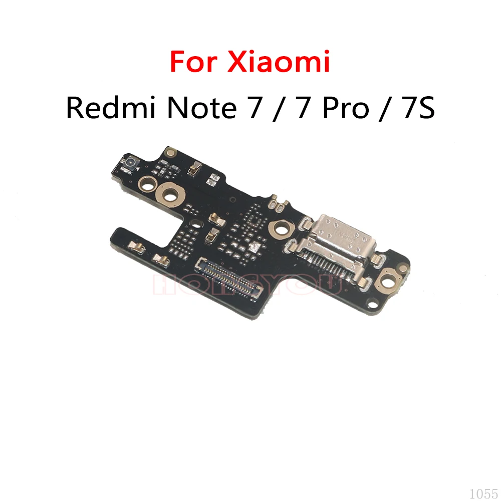 10 шт./лот для Xiaomi Redmi NOTE 7 Pro 7S Note7 USB плата зарядки разъем разъема гибкий