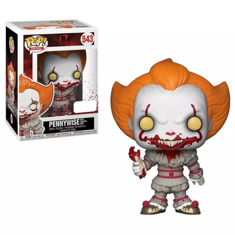 Поп фильм Стивен Кинг ИТ Джокер, клоун персонаж PENNYWISE Bill Denbroug Виниловая фигурка кукол игрушки для детей Рождество Хэллоуин