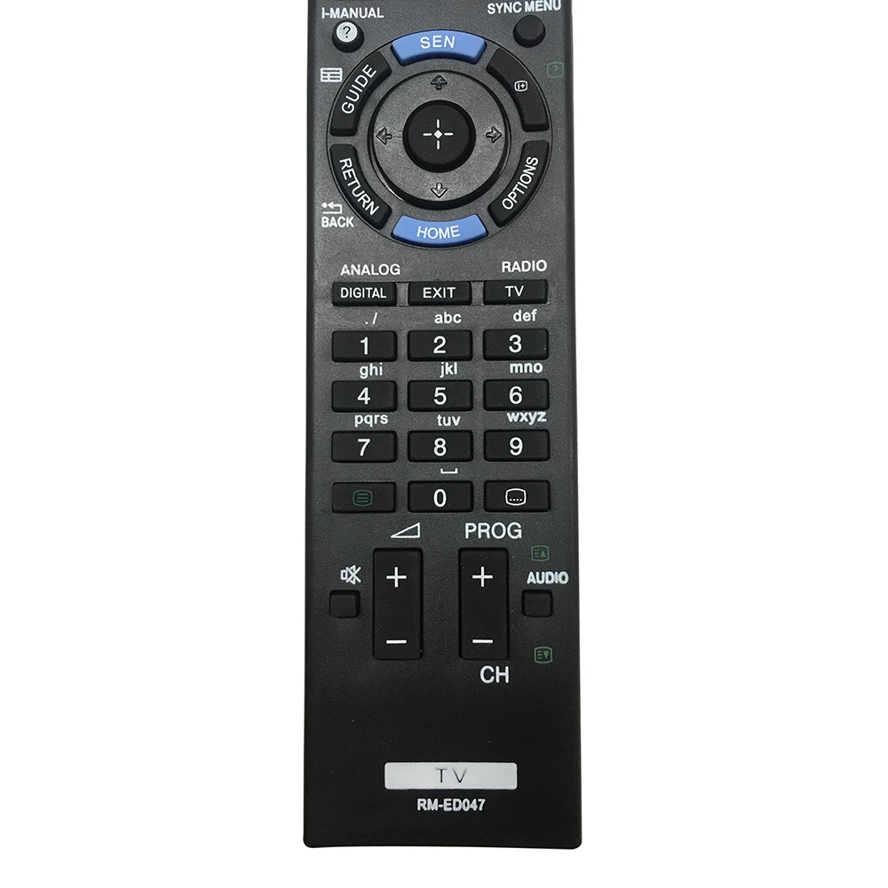 Новый RM-ED047 дистанционный пульт заменить для SONY ТВ RM-ED052 RM-ED060 RM-ED044 ED045 RM-ED046 ED048 ED049 |
